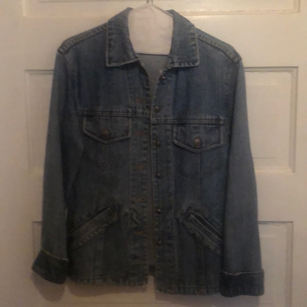 Ladies blue jean jacket